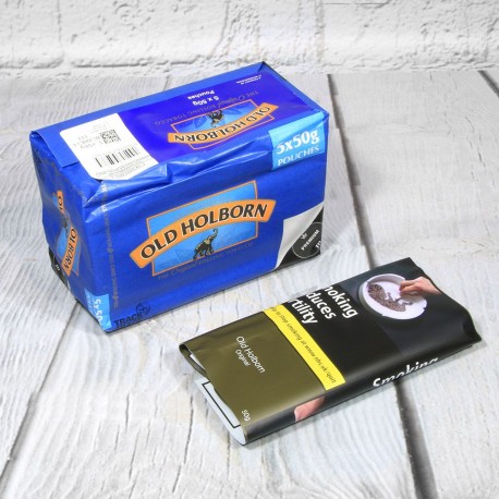 Old Holborn Original Blue – Hand Rolling Tobacco – 5x50g Pouch – Great Quality Tobacco