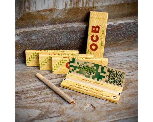 ocb-organic-slim-rollings-papers-5-packs-c-1.jpg OCB | Regular Organic Hemp Rolling Papers | Pack of 5 Booklets